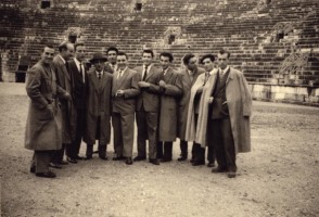 Gita tra colleghi all'arena di Verona.