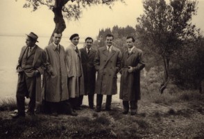Gita tra colleghi all'oliveto di Catullo sul lago di Garda.
