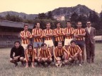 Squadra di calcio del reparto laminazione a freddo.