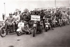 Motociclisti del Cral aziendale di Dalmine al 3° Motoraduno nazionale.