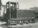 Locomotore costruito in azienda da Genesio Maggi e i suoi colleghi.