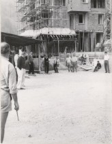 Lavori di ampliamento dell'albergo vacanze aziendale.