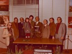 Gisberto Ianni in una foto di gruppo con i colleghi.