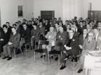 Vito Vardanega con i colleghi durante un corso aziendale.