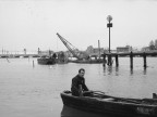 Attraversamento di un canale a Porto Marghera.