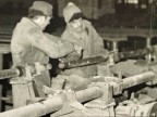 Installation of auxiliary equipment in the Finishing Plant. Early 1980s