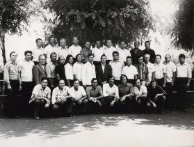 First group of employees at training in Soviet Union. 1979