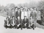 First group of employees at training in Soviet Union. 1979