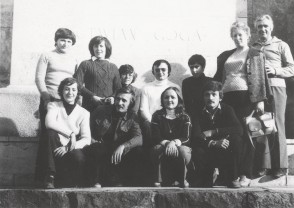 Tourism club made of ITZ employees. Early 1980s