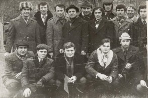 Secondo gruppo di impiegati alla formazione in Unione Sovietica. 1979