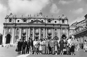 Dipendenti in visita da Papa Giovanni XXIII. 1960