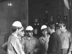 Studenti della scuola siderurgica. Anni '70
