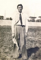 Ovidio Pinti, guardalinee della Magona durante l'allenamento