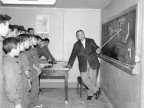 Scuola Tecnica Enrico Rocca. Lezione. Anni '60