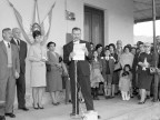 Escuela Técnica Enrique Rocca. Ceremonia. Años 60