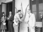 Escuela Técnica Enrique Rocca. Ceremonia. Años 60