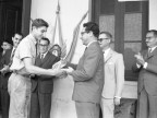 Escuela Técnica Enrique Rocca. Ceremonia. Años 60