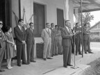 Escuela Técnica Enrique Rocca. Ceremonia. Años 60