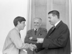 Escuela Técnica Enrique Rocca. Ceremonia. Años 60