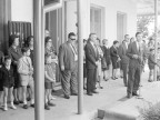 Escuela Técnica Enrique Rocca. Ceremonia. Años 60