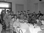 Scuola Tecnica Enrico Rocca. Allievi in festa. Anni '60