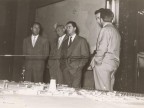 Visita al palazzo della direzione, plastico.