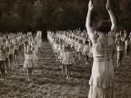 Lezione di ginnastica alla colonia montana M.Garbagni.